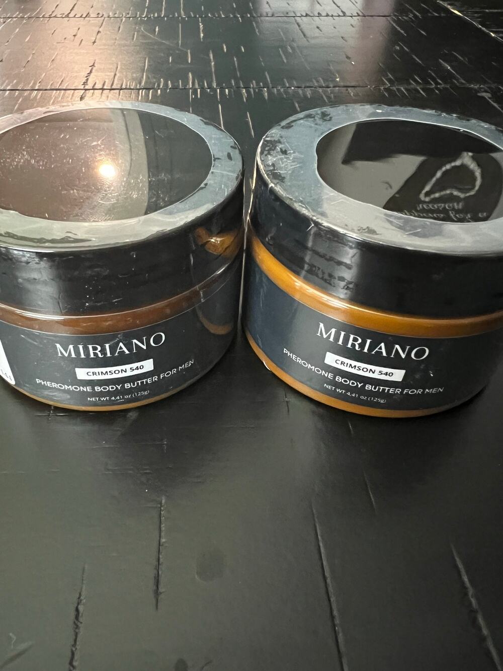 Lot of 2 Miriano Crimson 540 Pheromone Body Butter For Men 4.41 oz New